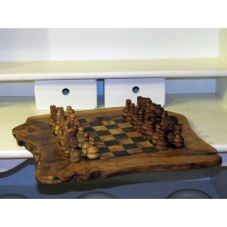 Rustic chessboard 40 cm