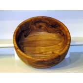 cup in olive wood d.34 cm
