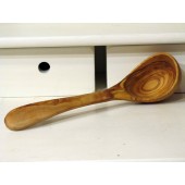 Ladle soup great in olive wood
