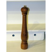 Pepper mill in olive wood h.37 cm