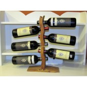 Wine rack in olive wood - large